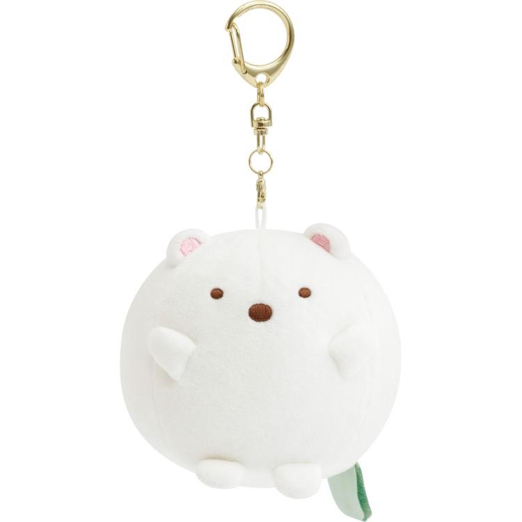 すみっコぐらし ぶらさげまんまるぬいぐるみ しろくま たぬきの