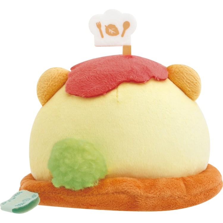 すみっコぐらし シーンぬいぐるみ たぬきのオムライス&てのり