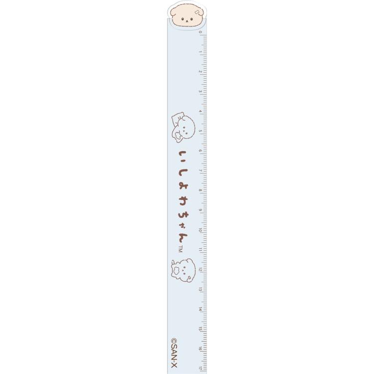 いしよわちゃん マスコット付定規17cm ブルー : キャラクター雑貨