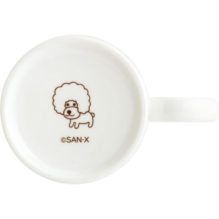 アフロ犬 マグカップ 陶器 レンジOK : キャラクター雑貨 ラフラフ