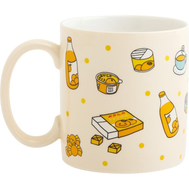 みかんぼうや マグカップ 陶器 レンジOK : キャラクター雑貨 ラフラフ