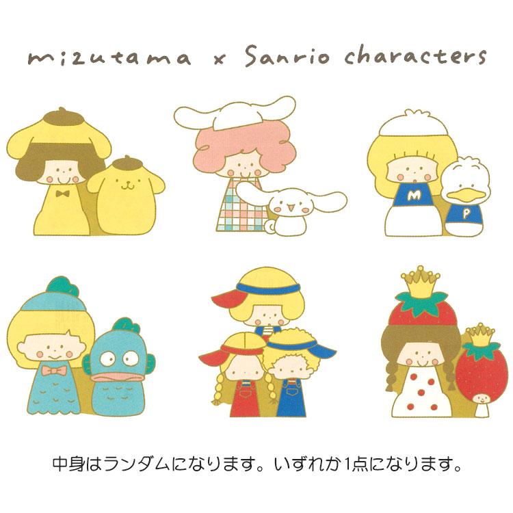 中身はランダム】 mizutama×サンリオキャラクターズ ピンバッジ