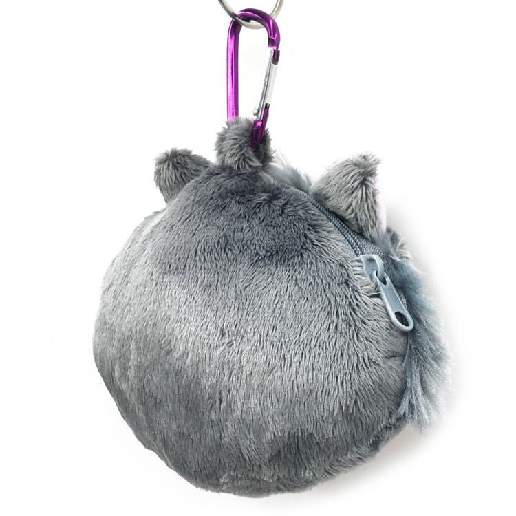 シンデレラ カラビナ付きぬいぐるみファスナーマスコット ルシファー