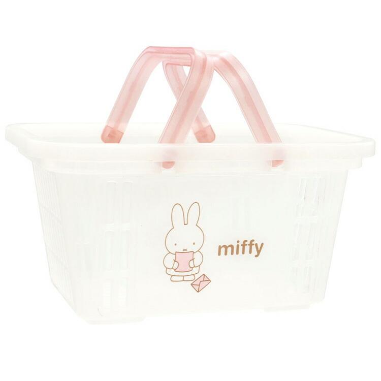 ミッフィー クリアミニバスケット ピンク 274727 miffy ディック
