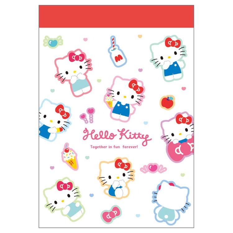 ハローキティ ミニメモ わくわくデイズ 276059 SANRIO サンリオ