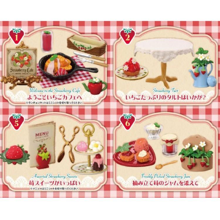 1BOX／8個入り ぷちサンプル 丘の上のカントリーいちごカフェ スイーツ
