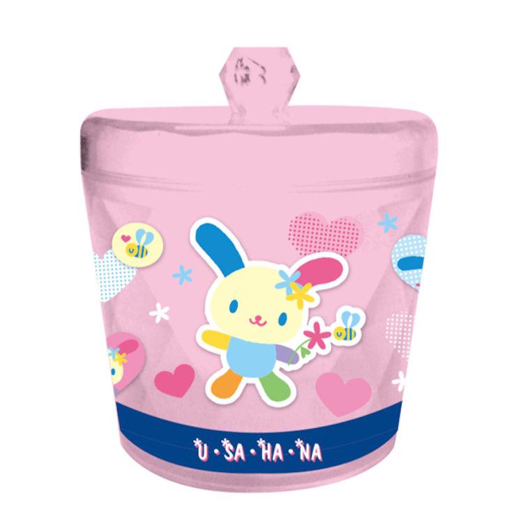 ウサハナ キラキラキャニスター 小物入れ お菓子入れ フタつき 619121