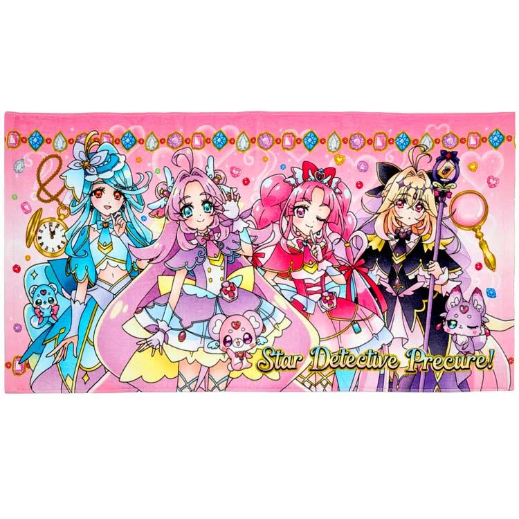 名探偵プリキュア! インクジェットミニバスタオル 005986 Precure