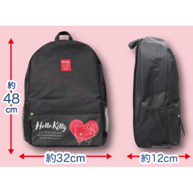 ハローキティ リュックサック リュックサック2 169018 ブラック 黒