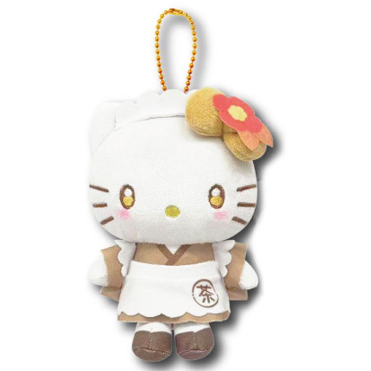 【期間限定値下げ】ハローキティ　マスコット サンリオ ハローキティ ファインフェイスキャット ミント マスコット