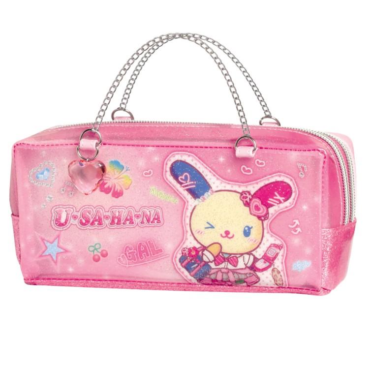 ウサハナ ツインファスナーペンケース コギャル 376163 usahana