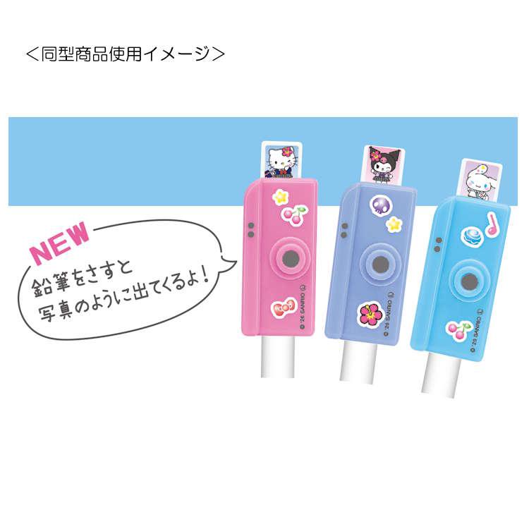 ハローキティ インスタントかめら風えんぴつキャップ ハイ!ポーズ