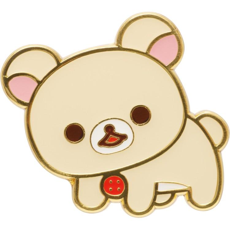 リラックマ ピンズセット チャイロイコグマのくまきゅんDays