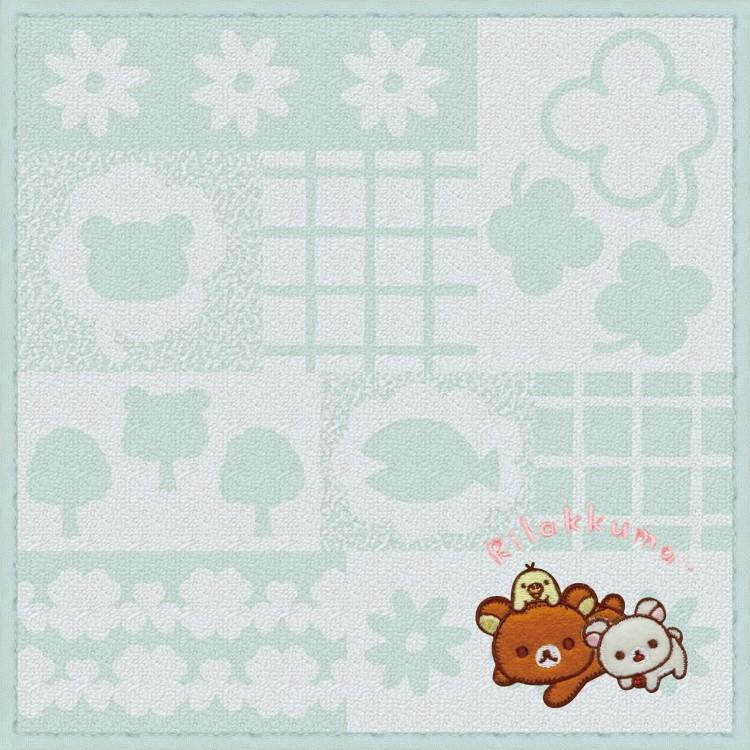 リラックマ ミニタオル CM56802 チャイロイコグマのくまきゅんDays
