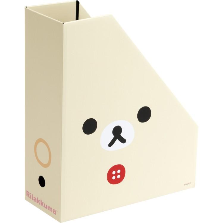 リラックマ ファイルボックス コリラックマ 紙製 ファイル立て