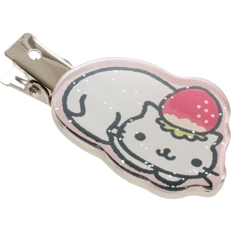 サンエックスユニバース ヘアクリップ2個セット 靴下にゃんこ