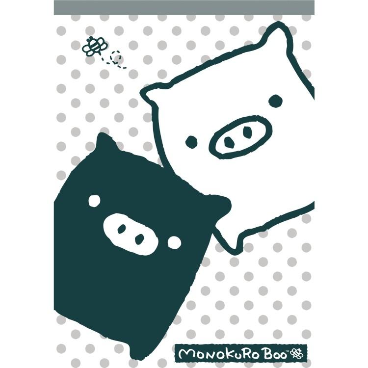 モノクロブー メモパッド サンエックスユニバース キャラクター