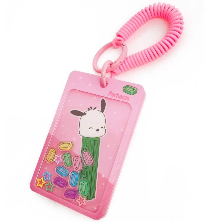 PEZ×はぴだんぶい パスケース ポチャッコ 745410 サンリオ SANRIO