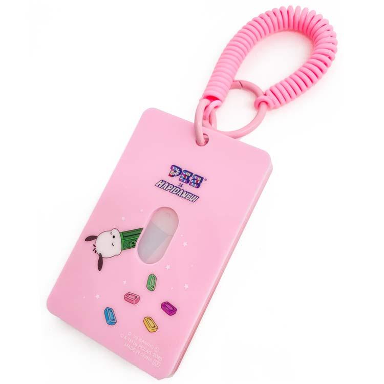 PEZ×はぴだんぶい パスケース ポチャッコ 745410 サンリオ SANRIO