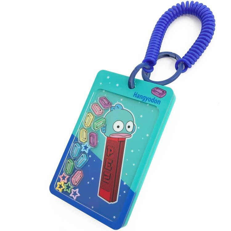 PEZ×はぴだんぶい パスケース ハンギョドン 745458 サンリオ SANRIO