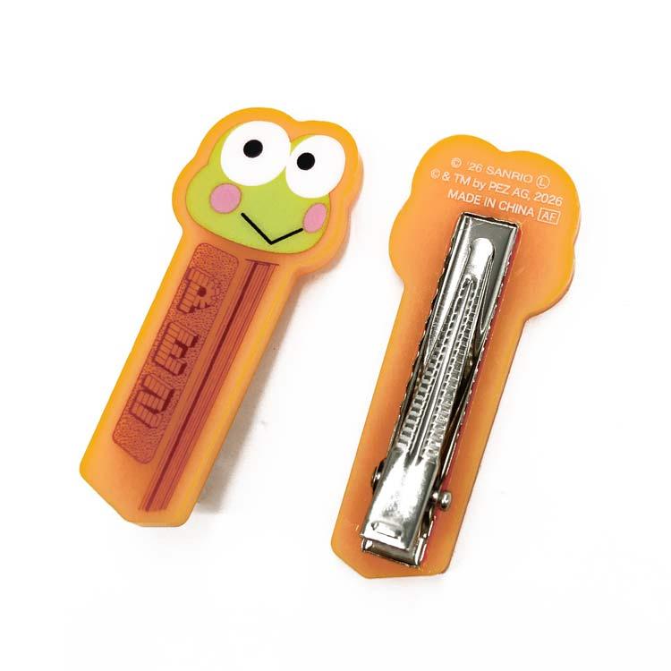 PEZ×はぴだんぶい ヘアクリップ けろけろけろっぴ 745533 サンリオ