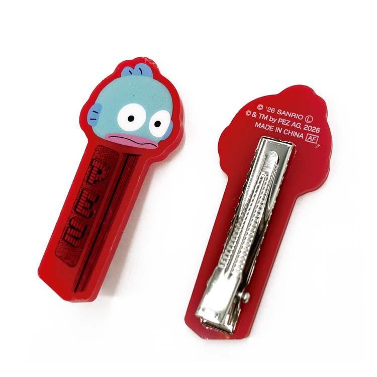 PEZ×はぴだんぶい ヘアクリップ ハンギョドン 745557 サンリオ SANRIO