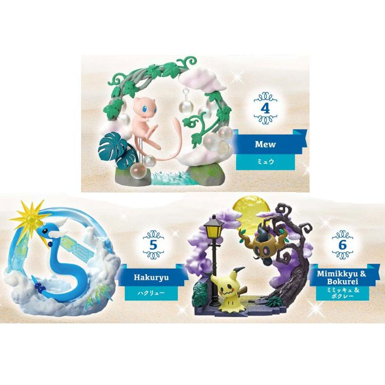 1BOX 6個入ポケットモンスター Circular diorama collection2