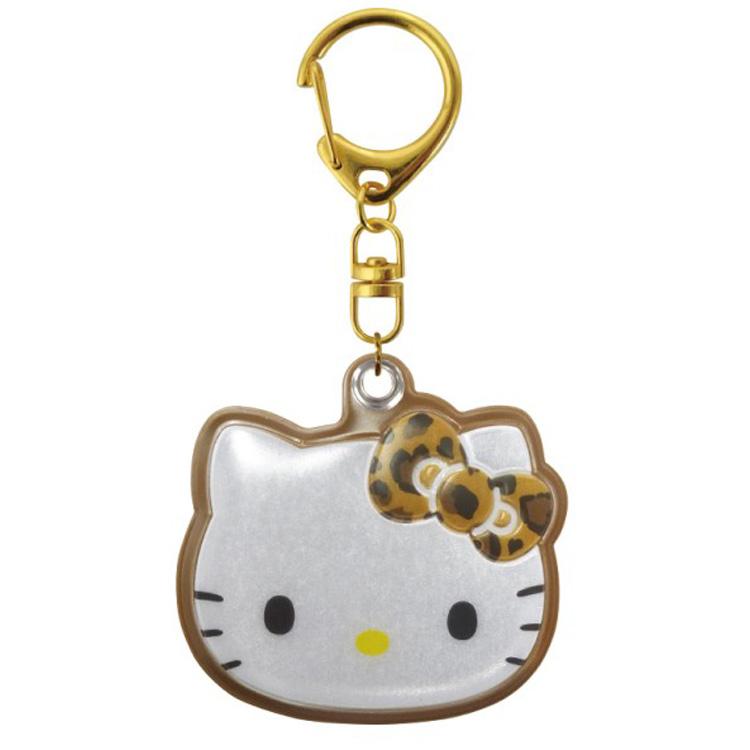 ハローキティ リフレクターキーホルダー ヒョウ柄 621278 サンリオ