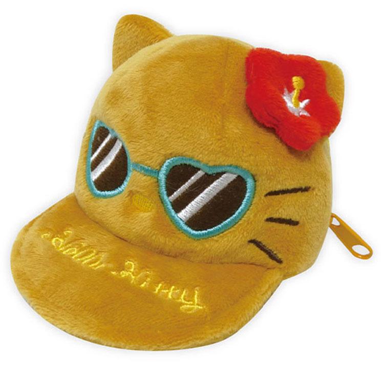 ハローキティ 帽子型ポーチ 日焼け レッド 620158 サンリオ SANRIO