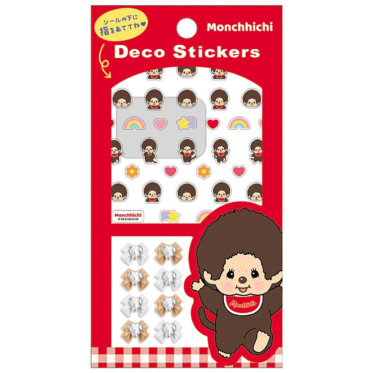 モンチッチ デコステッカー モンチッチくん 391050 Monchhichi