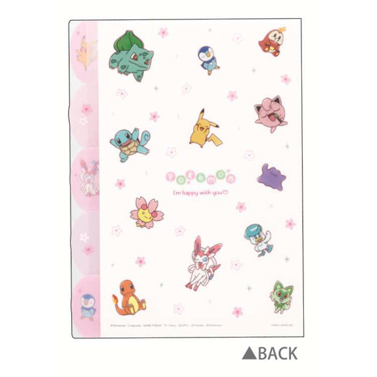 ポケモンクリアファイルセット⑤ セブン限定デザイン】ポケモン クリアファイル コンプリート5枚セット