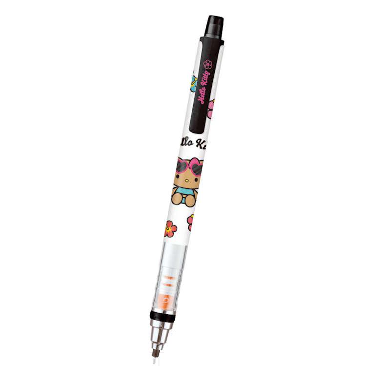 ハローキティ　夏休み海バージョン　日焼け　レア　シャープペン ハローキティ クルトガシャープ 0.5mm 日焼けデザイン シャープペン
