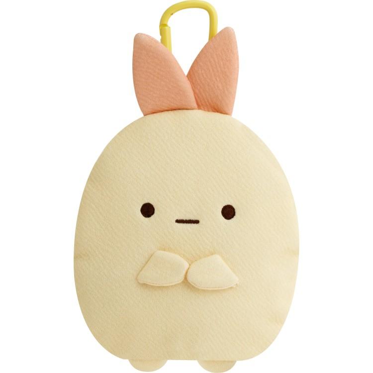 すみっコぐらし ポーチ付ショッピングバッグ えびふらいのしっぽ 忍者