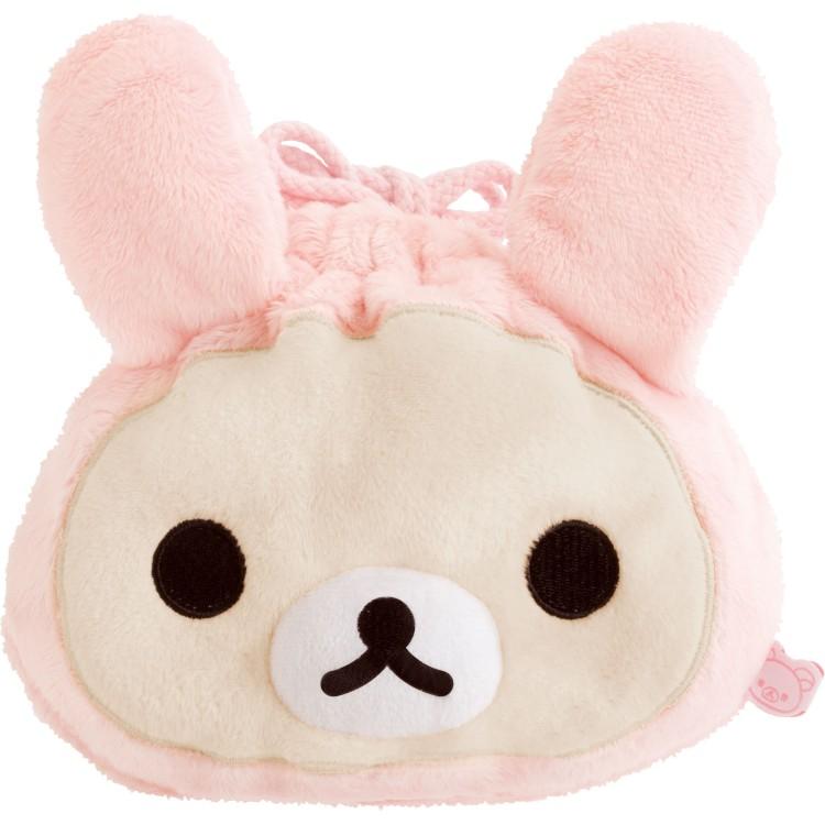 リラックマ ぬいぐるみ巾着 ウサギ コリラックマいっぱい 着ぐるみ
