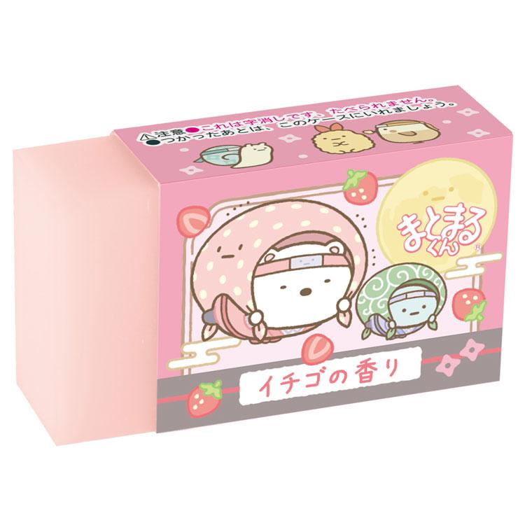 中身はランダム】すみっコぐらし まとまるくん 忍者 消しゴム 香り付