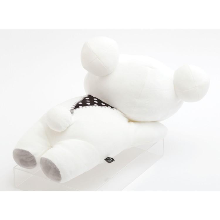 リラックマ もーちもちうつぶせぬいぐるみ BASIC RILAKKUMA MONOCHROME