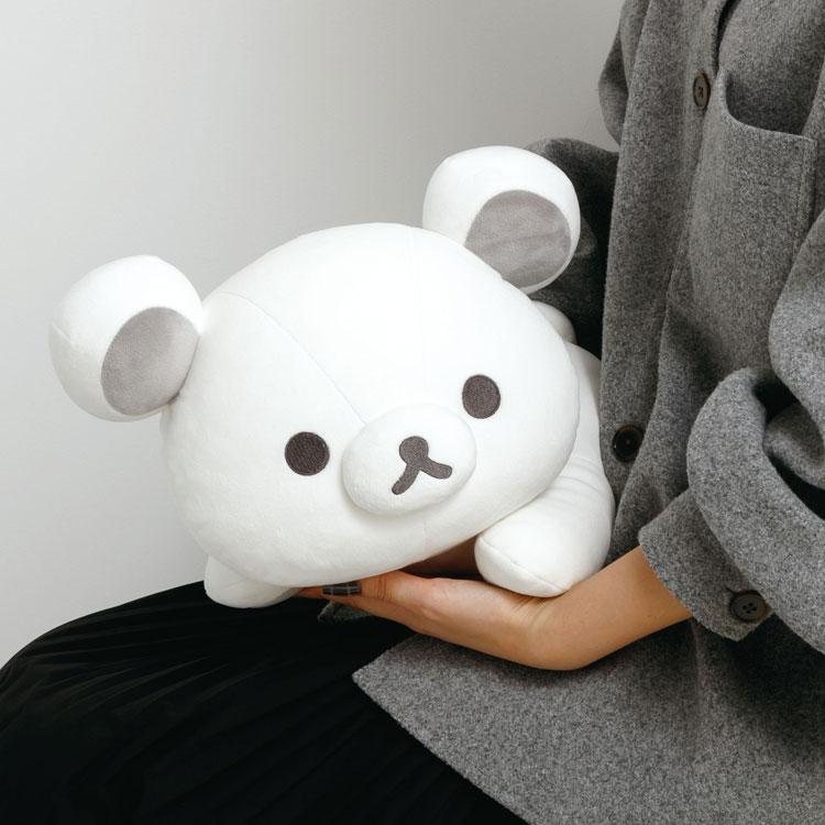 りらっくま リラックマ もーちもちうつぶせぬいぐるみ BASIC RILAKKUMA MONOCHROME