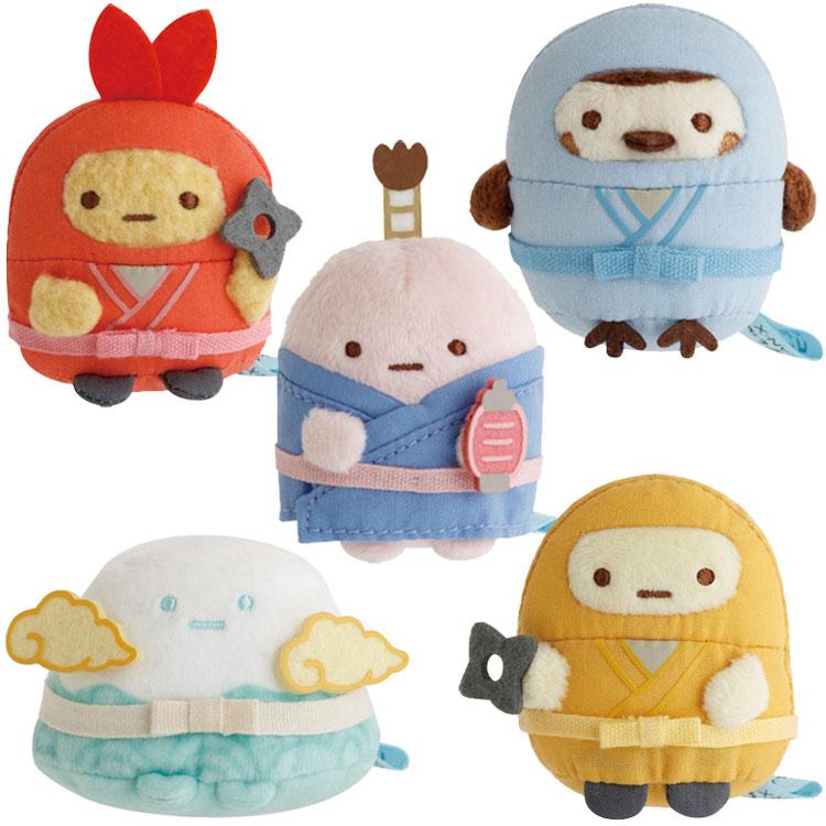 5月上旬以降〜出荷】【5種セット】すみっコぐらし てのりぬいぐるみ