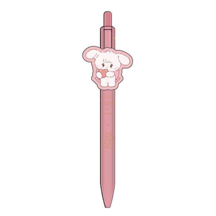 mikko illustrations プレート付きボールペン 0.5mm B キャミー ペン