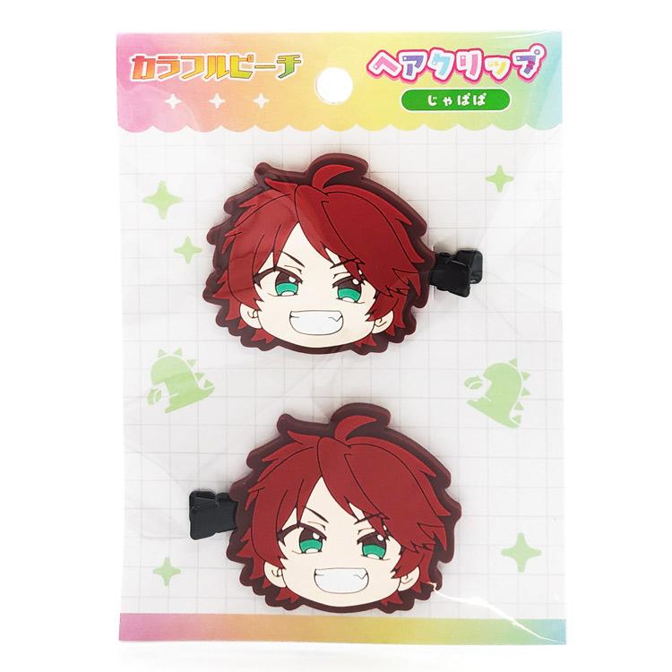 カラフルピーチ ヘアクリップ じゃぱぱ からぴちピクニック 前髪