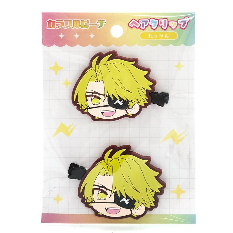 カラフルピーチ ヘアクリップ たっつん からぴちピクニック 前髪