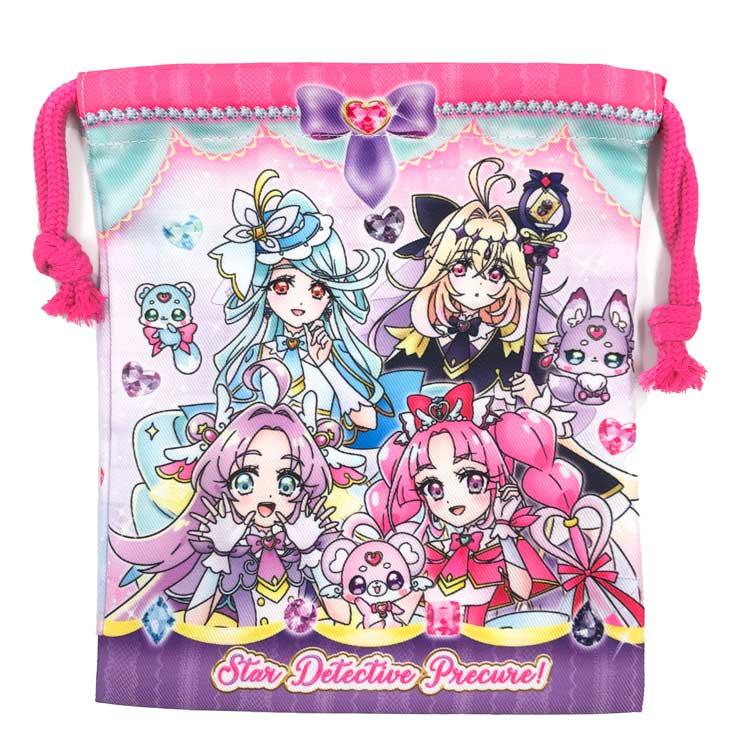 名探偵プリキュア! 巾着S 902786 Precure ぷりきゅあ : キャラクター