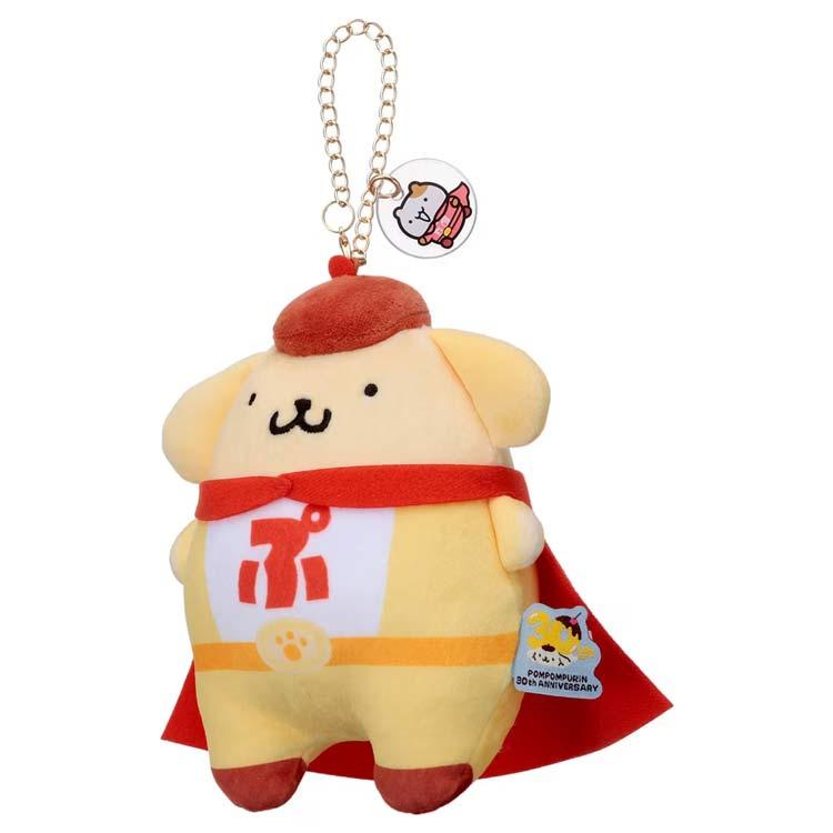 ポムポムプリン チェーンストラップマスコット ポムポムヒーロー