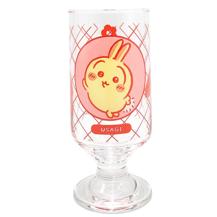 ちいかわ 台付ソーダグラス280ml うさぎ 137000 シュワシュワ CHIIKAWA
