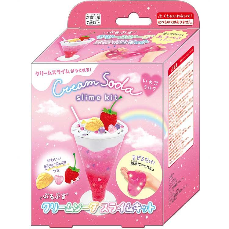 いちごミルク クリームソーダスライムキット 063628 クーリア