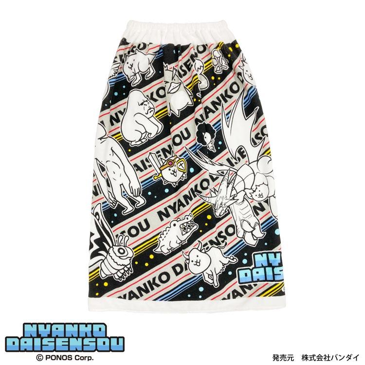 にゃんこ大戦争 マキタオル 80cm 004125 サマーアイテム ラップタオル