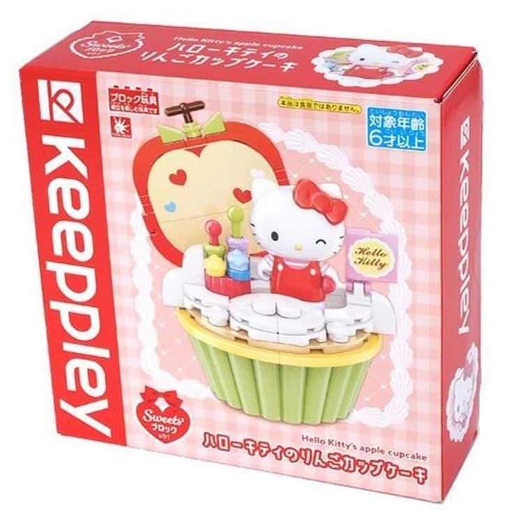 ハローキティ Sweetsブロック ハローキティのりんごカップケーキ
