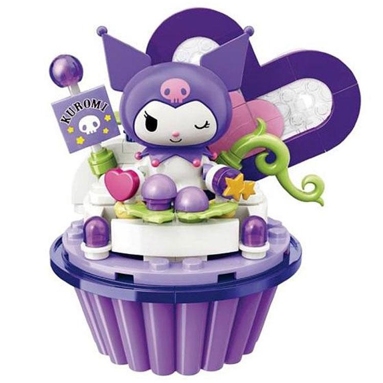 クロミ Sweetsブロック クロミのぶどうカップケーキ KEEPPLAY キープ