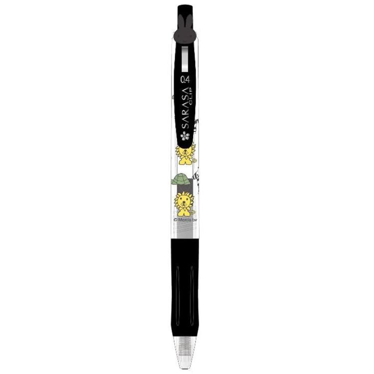 ミッフィー フェイスクリップサラサ0.4mm インク色：ブラック 112415