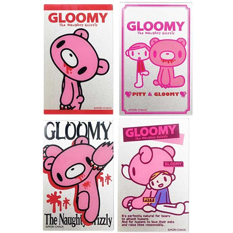 中身はランダム】 グル〜ミ〜 メタリックアクリルステッカー GLOOMY 森